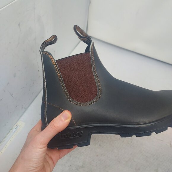 Blundstone 500 WOMENS Brown Chelsea Boot - Picture 2 of 8